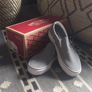 NWT Slip on Vans